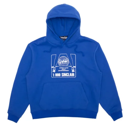 Sinclair ADULT ENTERTAINMENT Blue HOODIE